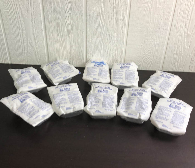 used Abbott CustomFeed Breastmilk Storage Bottles