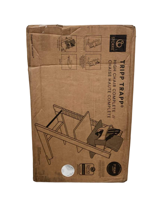 Shop Stokke Tripp Trapp Complete High Chair, White, Nordic Grey, 1 at Goodbuygears
