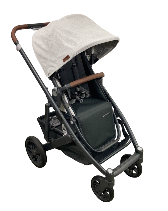 Shop UPPAbaby CRUZ V2 Stroller, 2022, Anthony (White & Grey Chenille) at Goodbuygears