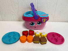 used Leap Frog Shapes And Sharing Picnic Basket