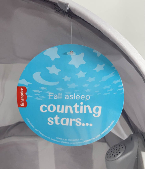 Shop Fisher Price Soothing View Bassinet, Rainbow Showers at Goodbuygears