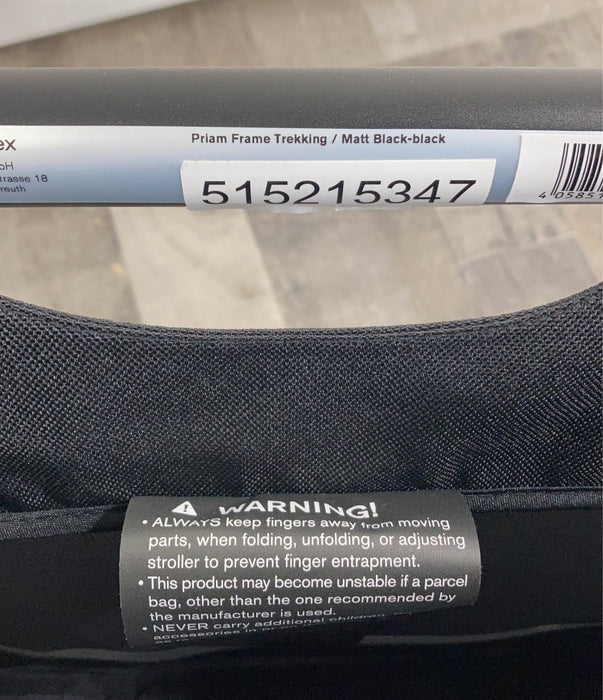 Shop Cybex PRIAM Stroller Frame, 2017, Matte Black at Goodbuygears