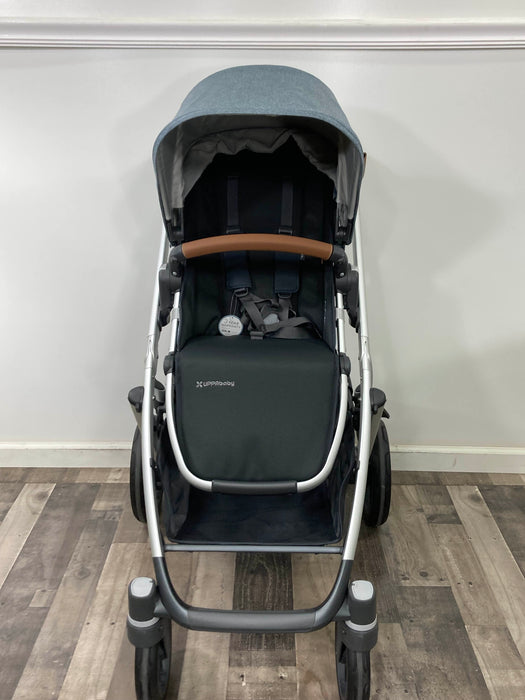 Shop UPPAbaby VISTA V2 Stroller, 2020, Gregory (Blue Melange) at Goodbuygears