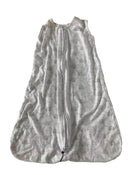 used Halo Cotton Sleepsack, white with gray narwhals , S