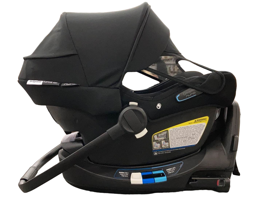 Shop Bugaboo Turtle Air By Nuna Car Seat, 2021, Black at Goodbuygears