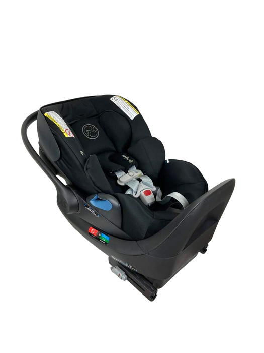 Shop Cybex Cloud G Lux with SensorSafe, 2023, Moon Black at Goodbuygears