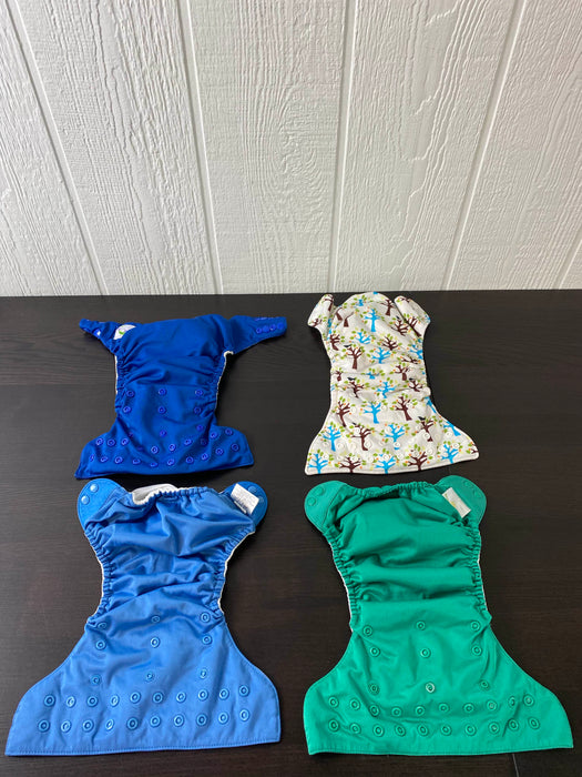 used BUNDLE Cloth Diapers, One size