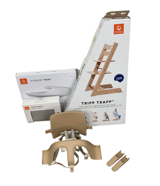 Shop Stokke Tripp Trapp Complete High Chair, Natural, Icon Grey at Goodbuygears