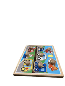secondhand Melissa & Doug Jumbo Knob Puzzle