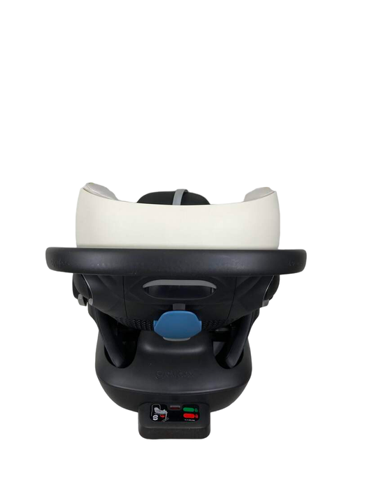 Shop Cybex Cloud G Lux with SensorSafe, 2023, Seashell Beige at Goodbuygears