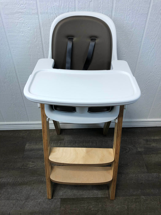 secondhand OXO Tot Sprout High Chair, Taupe/Birch