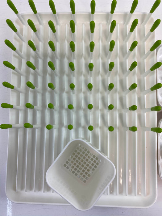 secondhand OXO Tot On The Go Drying Rack With Bottle Brush