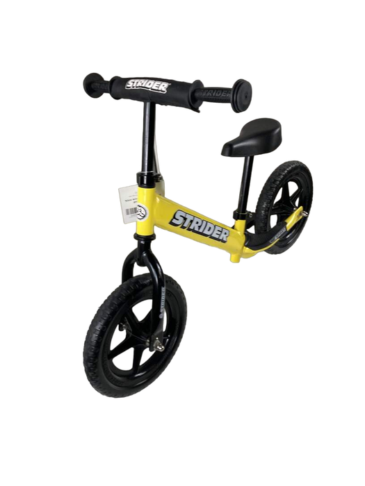 Shop Strider Balance Bike 12” Classic, Yellow at Goodbuygears