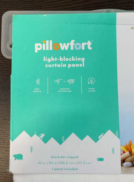 Shop Pillowfort Twill Blackout Curtain, One Panel  42" x 84" at Goodbuygears