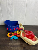 secondhand B. Toys Fish & Splish Boat Bath Toy