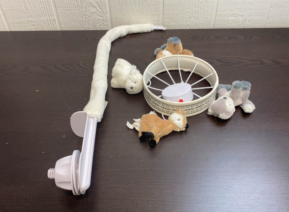 used Levtex Baby Musical Mobile, Woodland animals