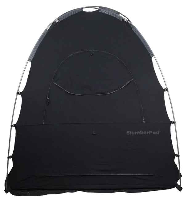 Shop SlumberPod 3.0 Sleep Canopy, Black with Grey Accents at Goodbuygears