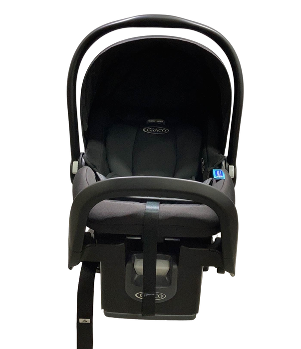 Shop Graco SnugRide SnugFit 35 Infant Car Seat, 2021, Gotham at Goodbuygears