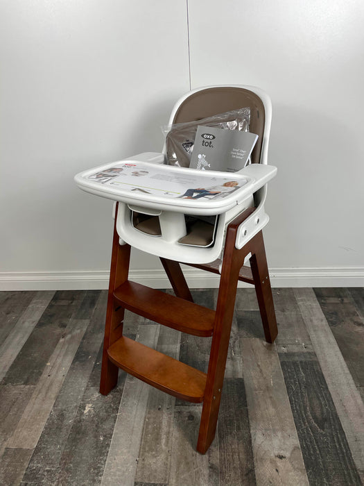 used OXO Tot Sprout High Chair, Taupe/Birch