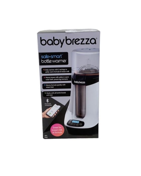 Shop Baby Brezza Safe + Smart Bottle Warmer, White on Black at Goodbuygears