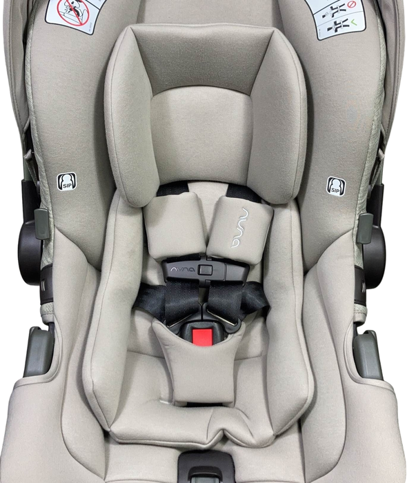 Shop Nuna PIPA rx Infant Car Seat with RELX Base, 2023, Hazelwood at Goodbuygears