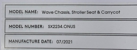 Shop Silver Cross Wave Special Edition Eclipse Stroller, 2021 at Goodbuygears