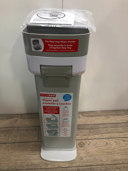 used Skip Hop Nursery Style Diaper Pail