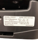 Shop Graco 4Ever DLX 4-in-1 Car Seat, 2022, Bryant at Goodbuygears