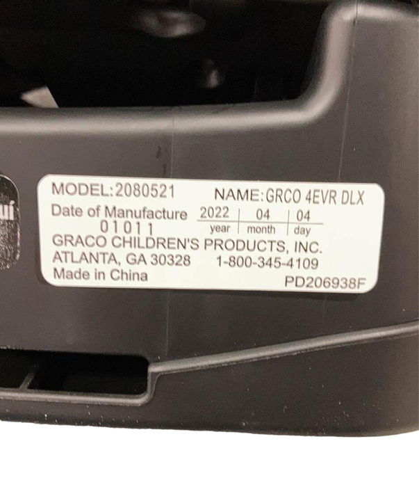 Shop Graco 4Ever DLX 4-in-1 Car Seat, 2022, Bryant at Goodbuygears