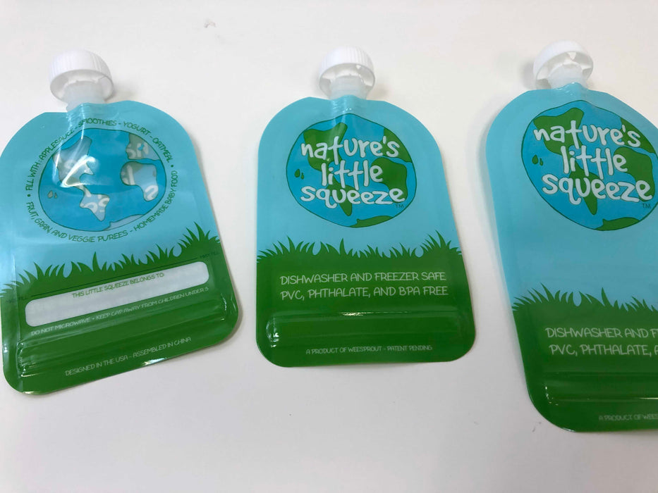 secondhand Nature’s Little Squeeze Reusable Food Pouches