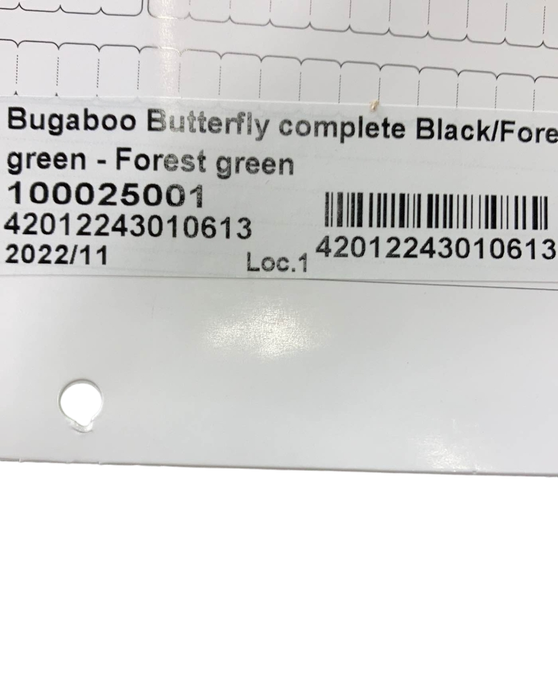 Shop Bugaboo Butterfly Stroller, Forest Green, 2022 at Goodbuygears