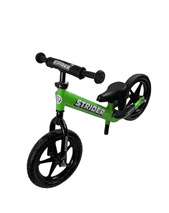 secondhand Strider Balance Bike 12” Sport, Green