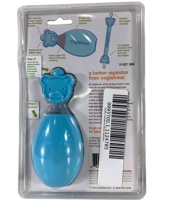 Shop Oogiebear Bulb Nose Nasal Aspirator, Blue at Goodbuygears