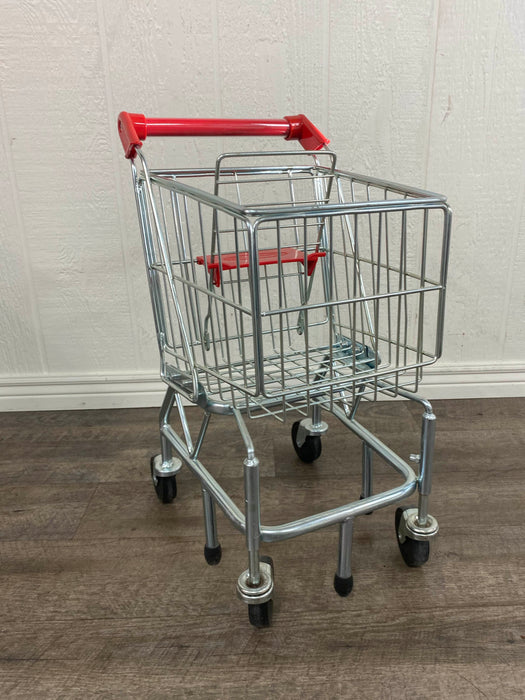 secondhand Melissa & Doug Toy Shopping Cart
