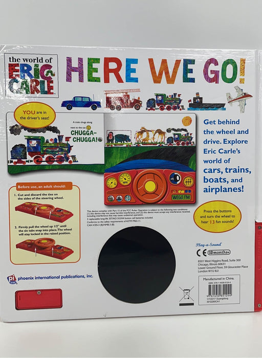 Shop Phoenix International Publications The World of Eric Carle Here We Go Book at Goodbuygears