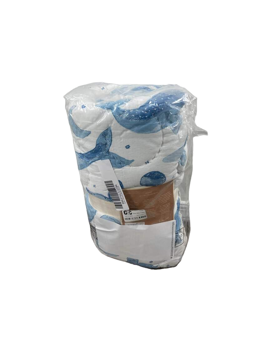 Shop Crane Baby Cotton Quilted Play Mat, Caspian (Whale) at Goodbuygears