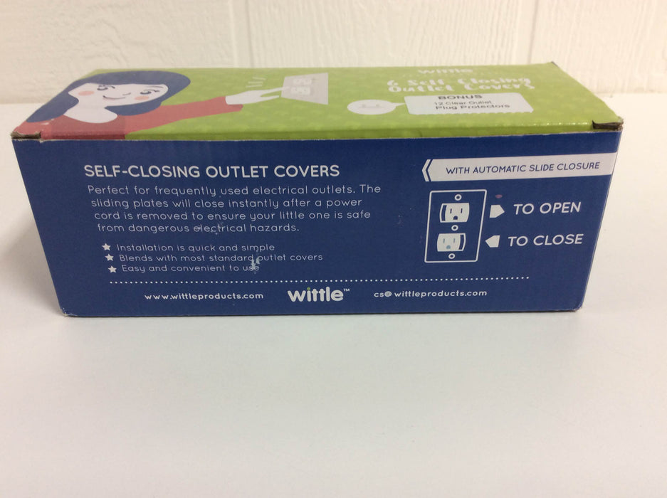 secondhand Wittle Self Closing Outlet Covers
