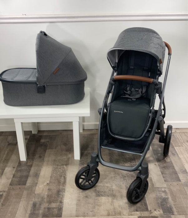 Shop UPPAbaby VISTA V2 Stroller, 2022, Greyson (Charcoal Melange) at Goodbuygears