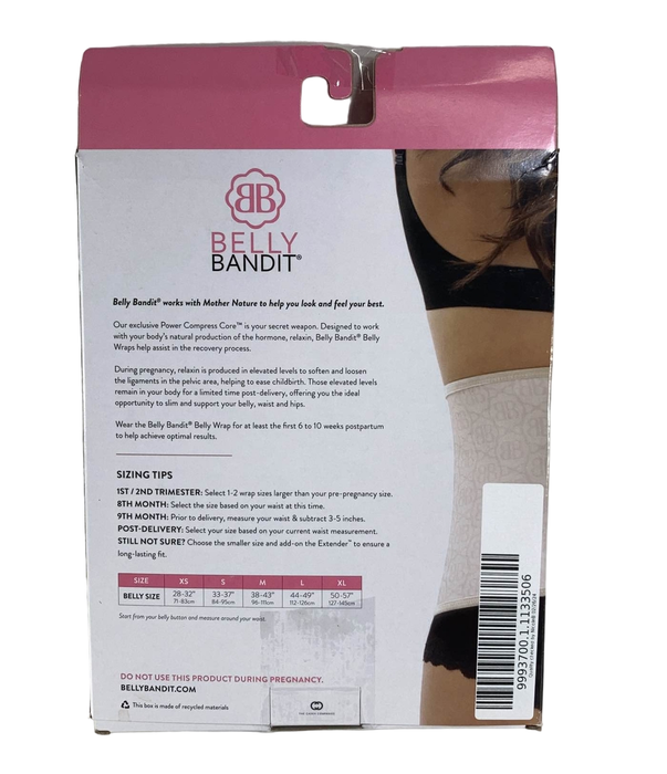 secondhand Belly Bandit Original Belly Wrap, M, Black