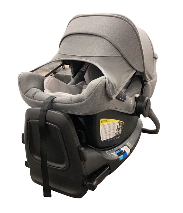 Shop Bugaboo Turtle Air By Nuna Car Seat, 2021, Grey Melange at Goodbuygears