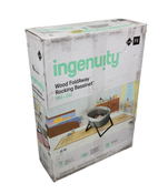 secondhand Ingenuity Foldaway Rocking Wood Bassinet