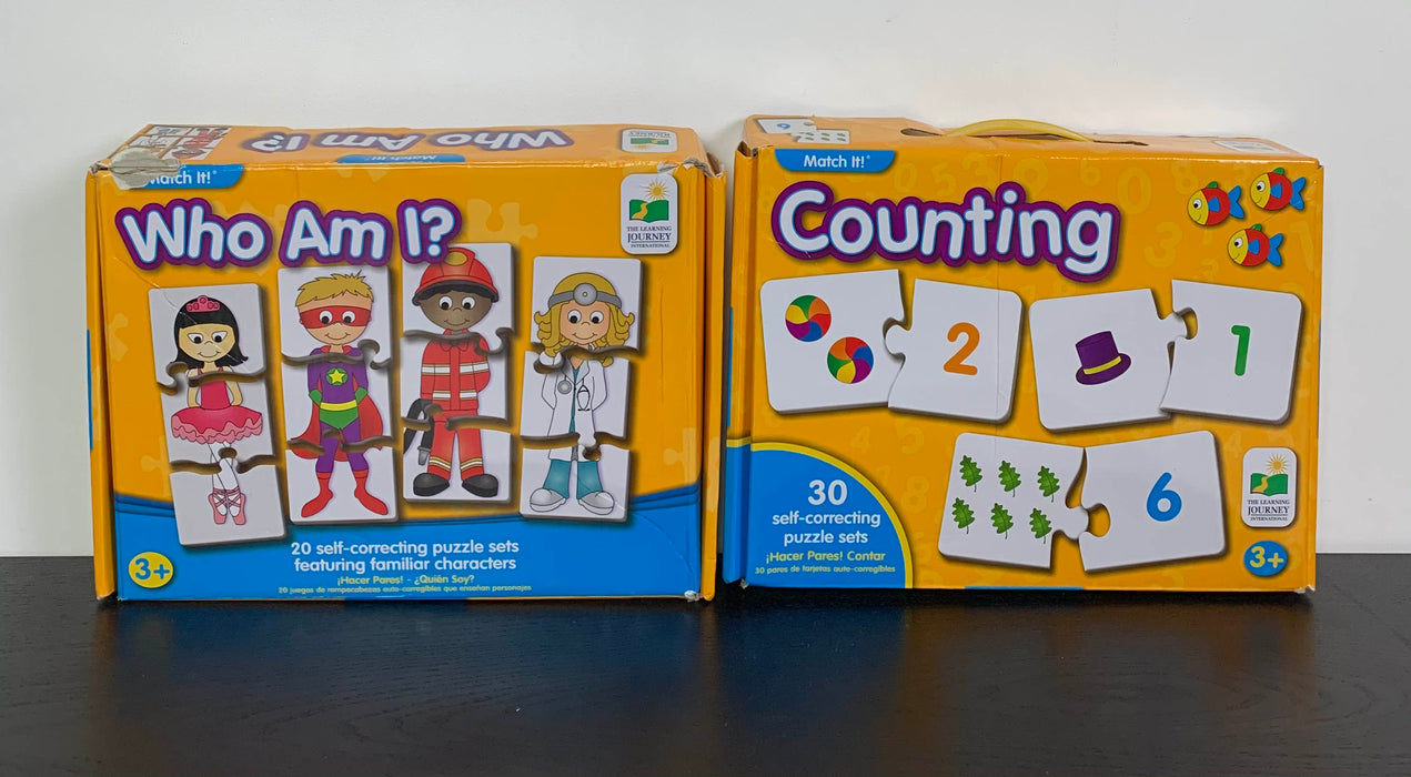 used BUNDLE Toddler-Preschool Puzzles, Learning Journey