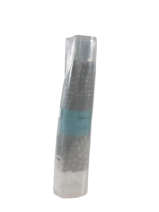 Shop Aden + Anais Swaddle Blanket, Gray Polka Dots at Goodbuygears