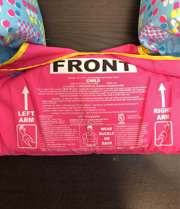 used Speedo Splash Jammer Life Jacket Vest