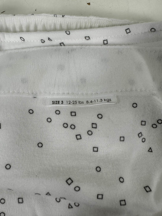 secondhand Smart Nappy NextGen Hybrid Cloth Diaper Cover, Size 3 12-25 lbs Grey Confetti