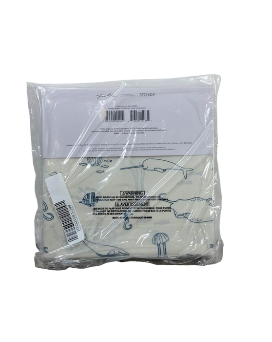 Shop Stokke Sleepi Fitted Sheet By Petit Pehr, Life Aquatic, V3 at Goodbuygears