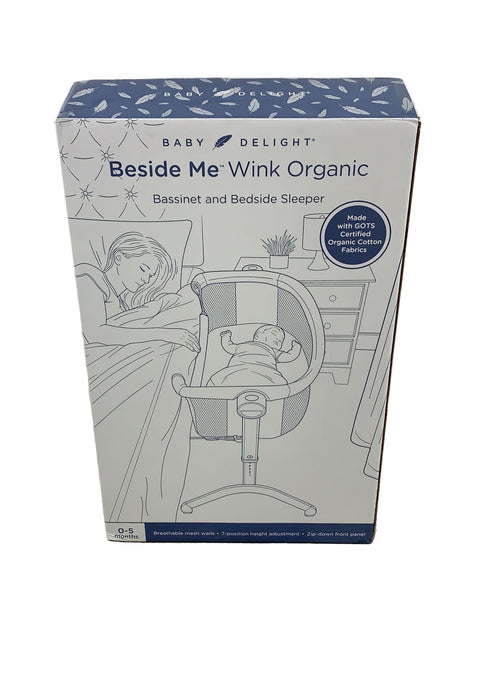 Shop Baby Delight Beside Me Wink Bassinet & Bedside Sleeper, Organic Oat at Goodbuygears