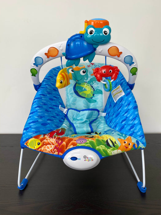 secondhand Baby Einstein Neptune Lights And Sea Bouncer
