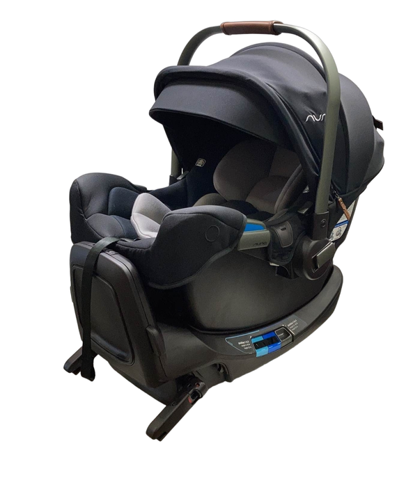 Shop Nuna PIPA rx Infant Car Seat with RELX Base, 2023, Caviar at Goodbuygears