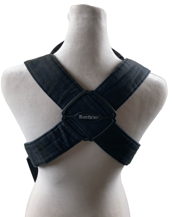 Shop BabyBjorn Baby Carrier Mini, Black Cotton at Goodbuygears